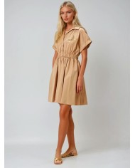 Meç Taş İşlemeli Mini Elbise