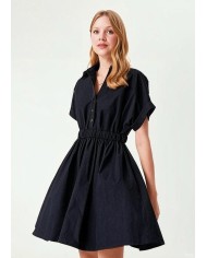 Nakış İşlemeli Mini Elbise