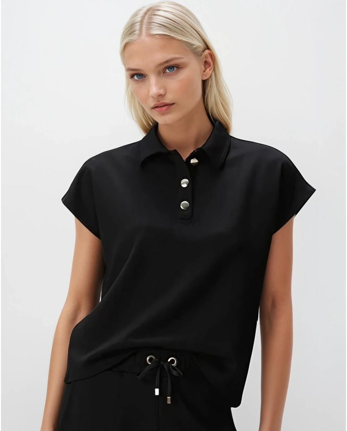 Polo Yaka Şort-Tişört Takım