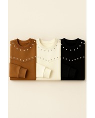 Yarım Fermuar Sweatshirt