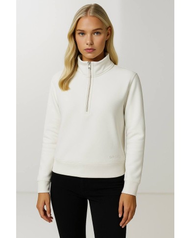 Yarım Fermuar Sweatshirt