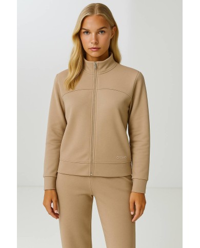 Tam Fermuar Sweatshirt