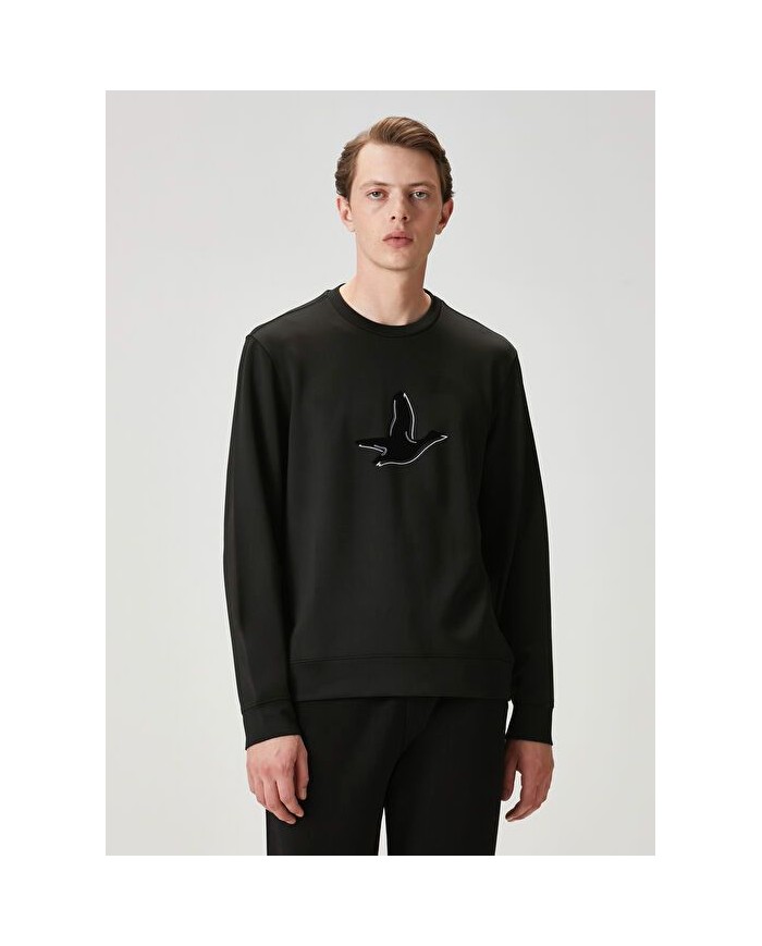 Gölge Kaz Logo Sweatshirt