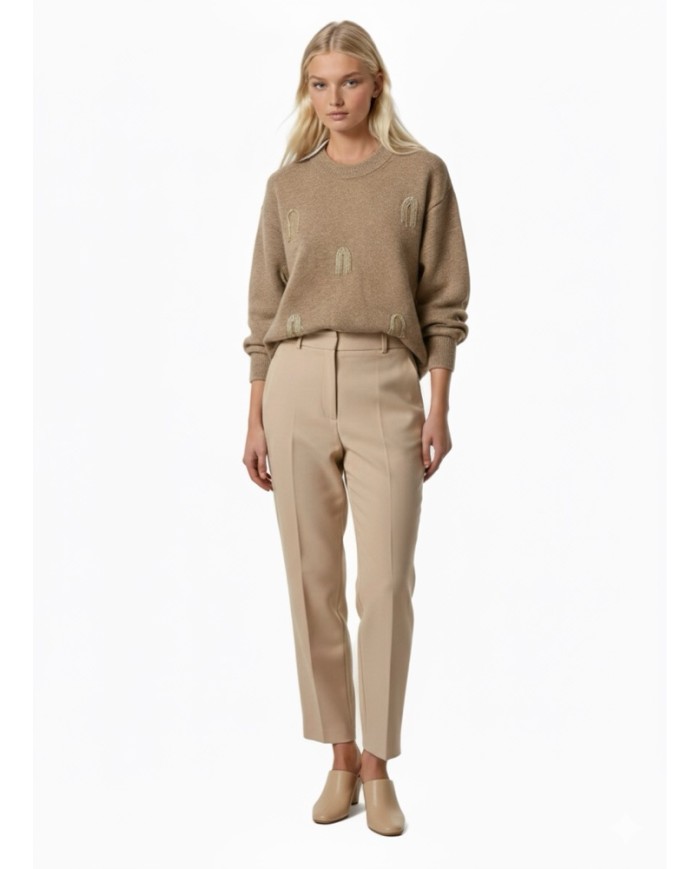 Meç Zincir Triko Kazak