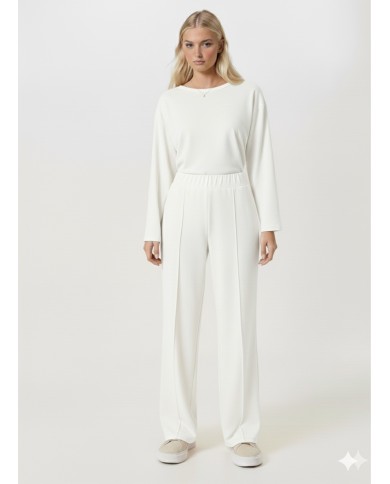 Kaz Logo Nakışlı Palazzo Eşofman