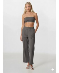 Logo Enjeksiyonlu Palazzo Eşofman