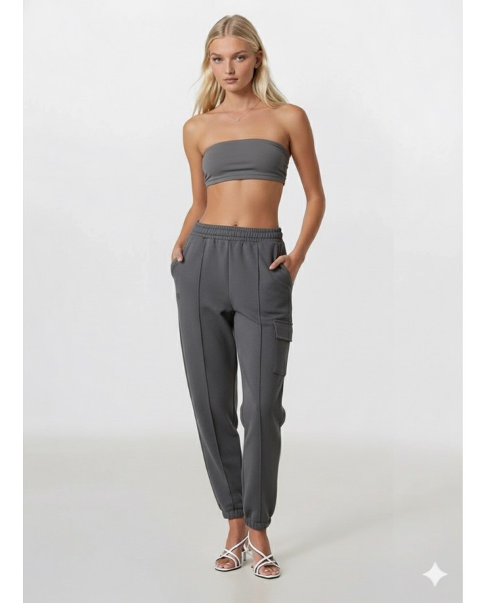 Kargo Cepli Jogger Eşofman