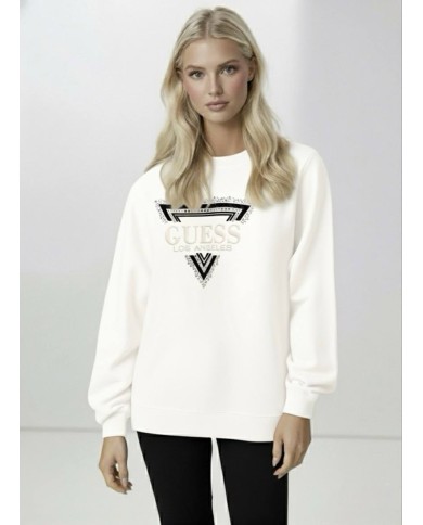 Fleks Taş Baskı Sweatshirt