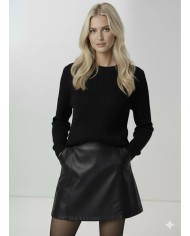 Saç Örgü Triko Kazak