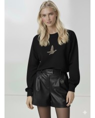 Saç Örgü Triko Kazak