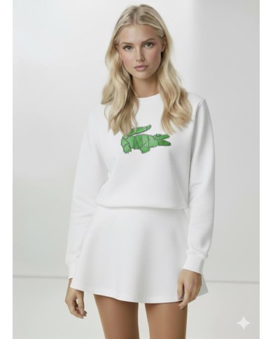 Logo Taş ve Fleksi Baskı Sweatshirt