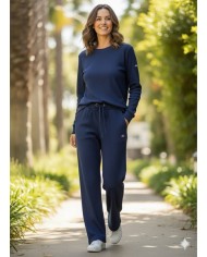 Yama Etiketli Fitilli Eşofman Takım