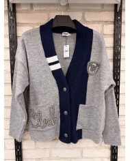 Taş İşleme Gerçek Yün Hırka