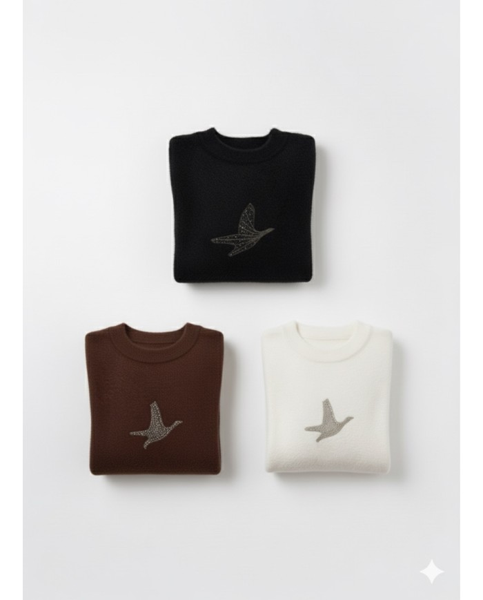 Sakallı Triko Kazak