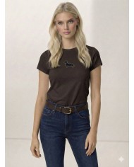 Köpek Aksesuar Detaylı T-Shirt