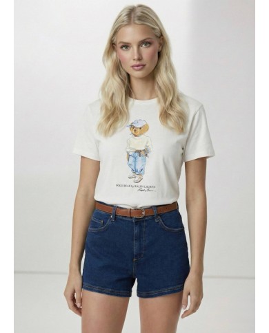 Spor Bear Baskılı T-Shirt