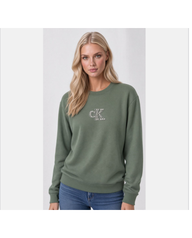 Çakma Taşlı Sweatshirt